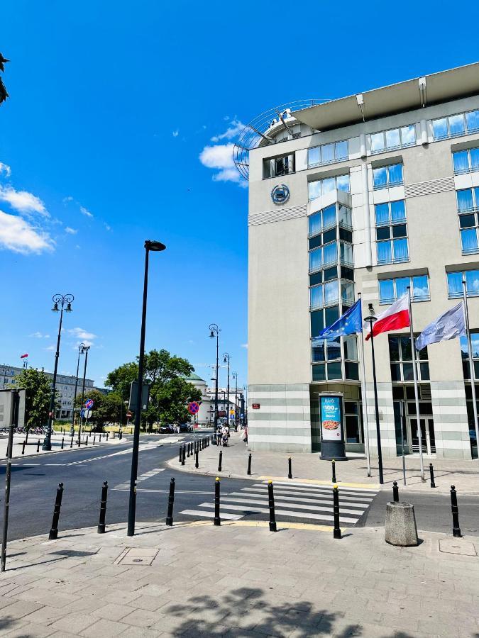 ורשה Deluxury Mirror Apartament Centrum מראה חיצוני תמונה